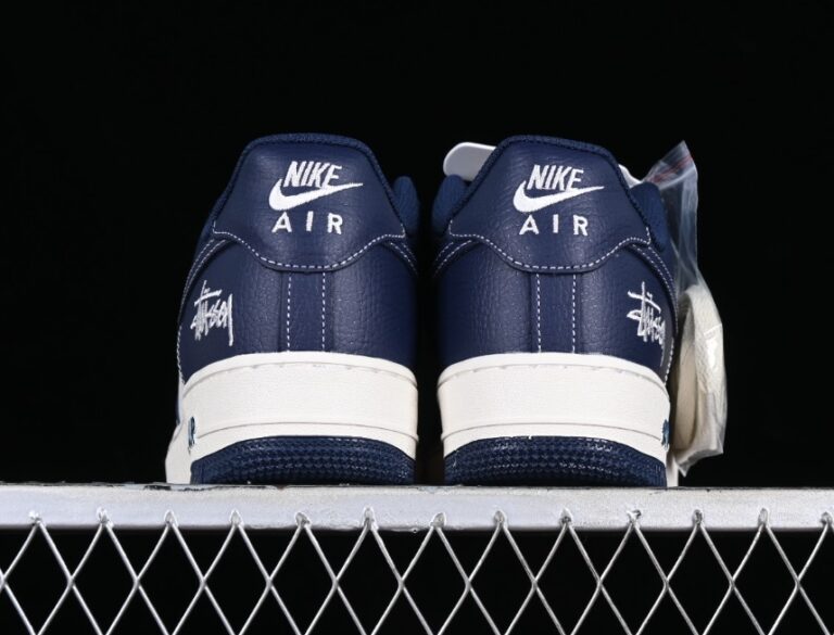 sneaker2u-nikexstussy-Nike Air Force 1 07 Stussy Low Midnight Blue White-rear